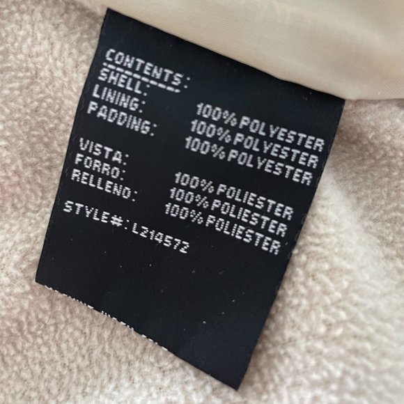 London Fog Gold Puffer Hooded Coat Jacket 18 Months - Picture 5 of 6